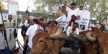 જામજોધપુર:પેટ્રોલડીઝલના ભાવવધારા સામે આશ્ચર્યજનક કાર્યક્રમ…