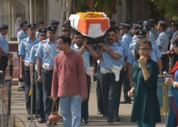 જામનગર:એરકોમોડોર સંજય ચૌહાન નો દેહ પંચમહાભૂતમાં વિલીન…