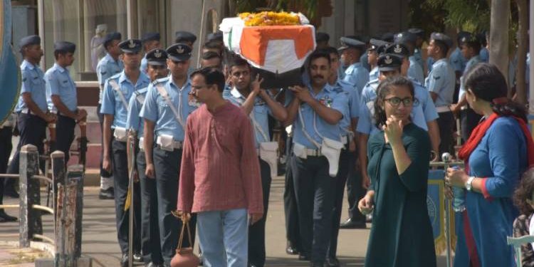 જામનગર:એરકોમોડોર સંજય ચૌહાન નો દેહ પંચમહાભૂતમાં વિલીન…