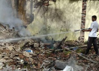 જામનગર:પોલીસમથક નજીક કઈ રીતે થયો બ્લાસ્ટ…??