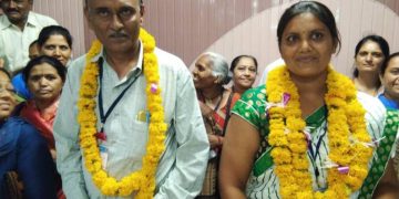 જામનગર:જિલ્લા પંચાયતના પ્રમુખ પદે નયનાબેન માધાણી અને ઉપપ્રમુખ તરીકે વશરામભાઇ રાઠોડ 