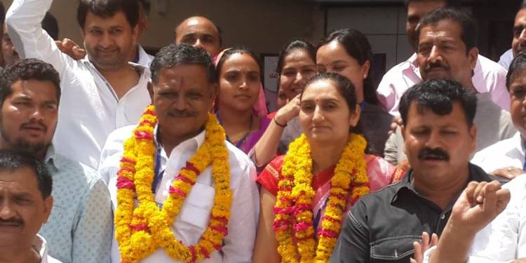 દેવભૂમિ દ્વારકા:જિલ્લા પંચાયતના પ્રમુખ તરીકે રેખાબેન ગોરીયા-ઉપપ્રમુખ તરીકે પી.એસ.જાડેજા 