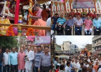 જામનગરના એચ.જે.લાલ.ટ્રસ્ટ દ્વારા જગન્નાથજી ની રથયાત્રાનું કરાયું સ્વાગત