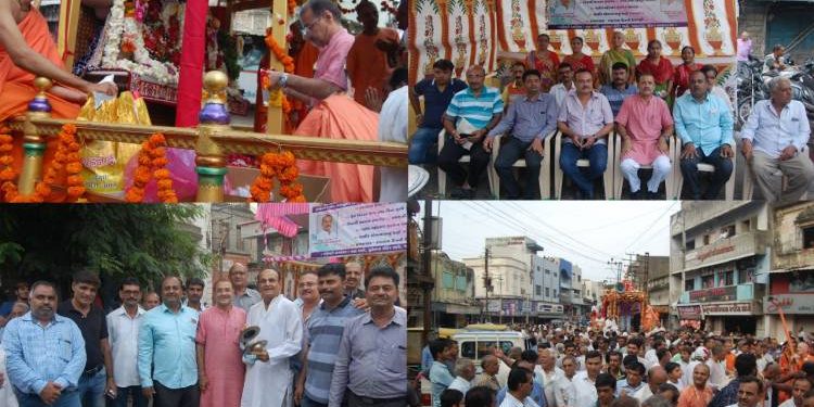 જામનગરના એચ.જે.લાલ.ટ્રસ્ટ દ્વારા જગન્નાથજી ની રથયાત્રાનું કરાયું સ્વાગત