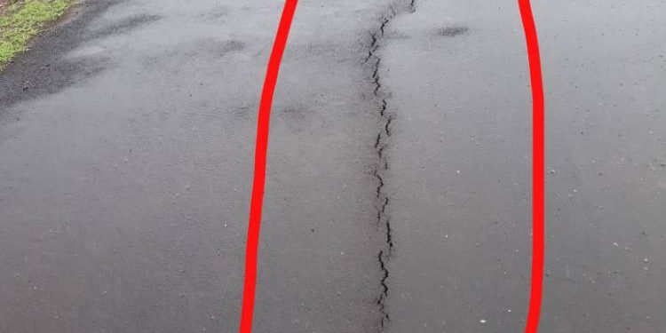 આર.સી.ફળદુએ કરેલ ભલામણવાળા રસ્તાના કામમાં જ વેઠ ઉતારવામાં આવી..!