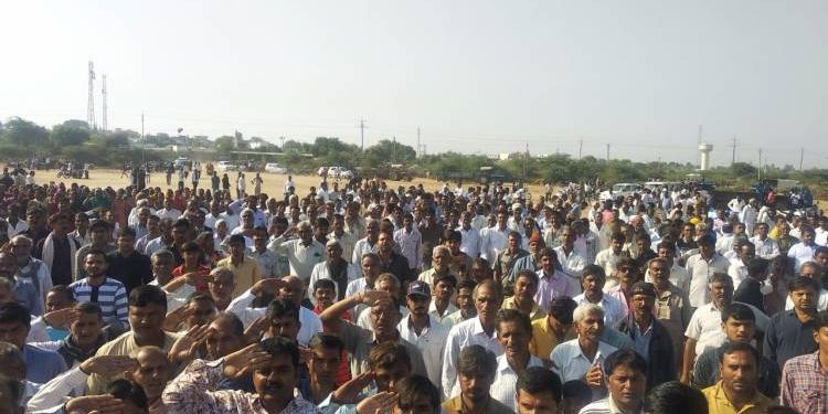 મોરબીમા પાણીનો પોકાર,૧૪ ગામના ખેડૂતો ઉતર્યા ૩ દિવસના પ્રતિક ઉપવાસ પર