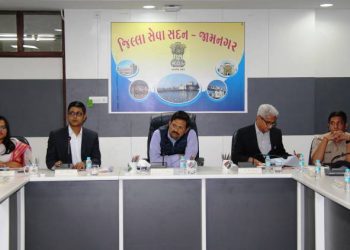 રાજયના ચીફ સેક્રેટરી જે.એન.સિંઘના અધ્યક્ષ સ્થાને જામનગર જિલ્લાની રીવ્યુ બેઠક યોજાઇ