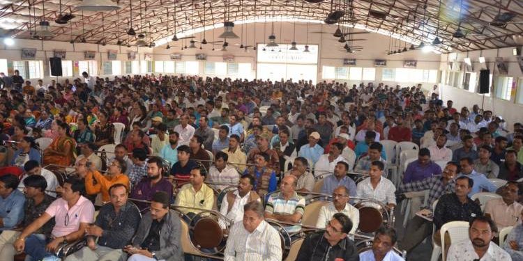 ગુજરાત રાજ્ય આરોગ્ય કર્મચારી મહાસંઘનું એકતા સંમેલન જામનગરમાં યોજાયું..