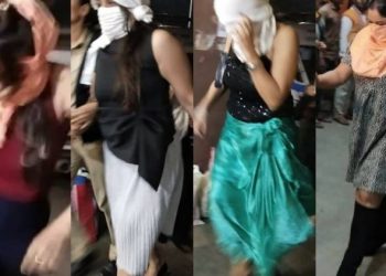 ડાન્સ હતો ચાલુ,મહિલાઓ ઝુમતી હતી,અને પહોચી પોલીસ…