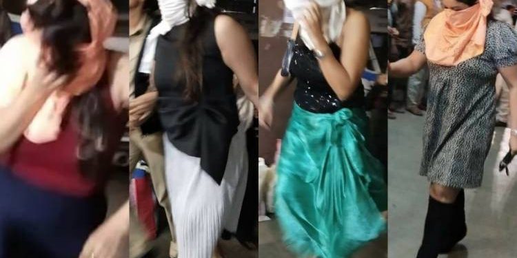 ડાન્સ હતો ચાલુ,મહિલાઓ ઝુમતી હતી,અને પહોચી પોલીસ…