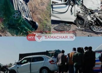 ધ્રોલના જાયવા નજીક બે કાર વચ્ચે અકસ્માત, ૩ ના મોત