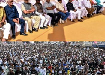 ખેડૂત અધિકાર સંમેલન,કોંગ્રેસ કેન્દ્રમા રહ્યું..