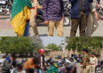 જામનગરમાં રોમિયોગીરી કરતા યુવકો સાથે યુવતી પણ ઝડપાઇ