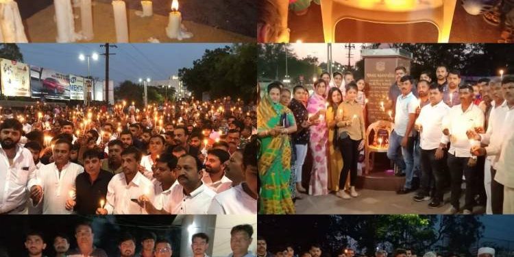 જામનગરમાં શરૂ થયો શહીદો ને શ્રદ્ધાંજલિ નો સૈલાબ…