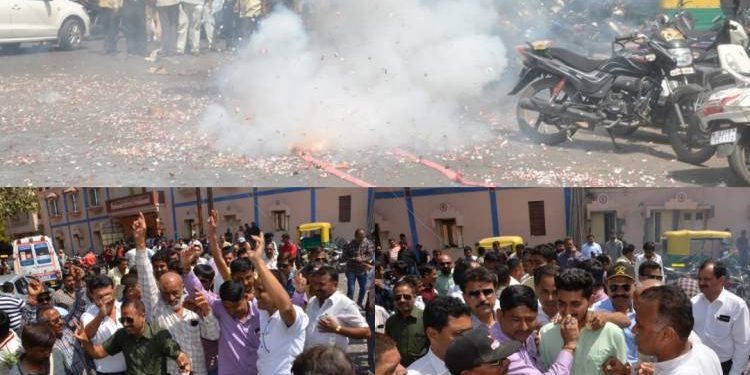 હકૂભા બન્યા મંત્રી, જામનગરમાં ઉજવણી..