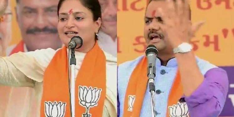 જીતુ વાઘાણીના પ્રહારો, રાઘવજીએ કર્યા વખાણ, પૂનમબેન થયા ભાવુક