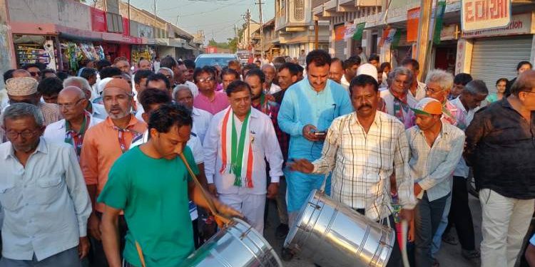 દેવભૂમિ દ્વારકા અને જામનગર જિલ્લામાં કોંગ્રેસના ઉમેદવાર મુળુભાઇ કંડોરીયાનો પ્રચાર પ્રવાસ સફળ
