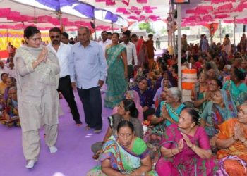 હાપા,દરેડ,આમરા,બેડ,સિક્કામાં પૂનમબેનનો જય..જય..કાર