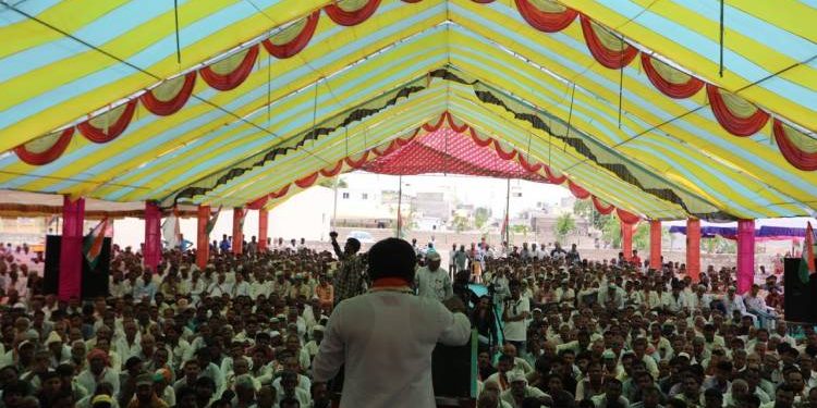 કાલાવડ અને લતીપુરમાં હાર્દિક પટેલે ગજવી સભા..