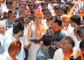 “કમળના નિશાન પર મત આપજો વ્યર્થ નહીં જાય”:પૂનમબેન માડમ