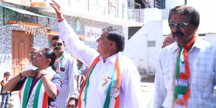 કોંગ્રેસનો શહેરી વિસ્તારમાં પ્રચારનો ધમધમાટ