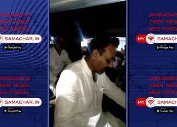 મંત્રી હકુભાએ ચલાવી રીક્ષા,શહેર પ્રમુખ બન્યા પેસેન્જર