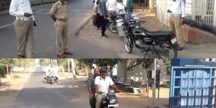 તમે પણ હેલ્મેટ પહેરજો…૧૫ પોલીસકર્મીઓ દંડાયા
