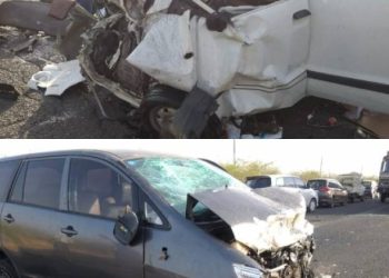 બે કાર વચ્ચે અકસ્માત 4 ના મોત 