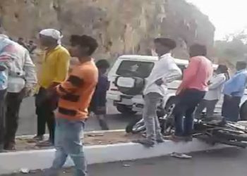 ત્રિપલ સવાર બાઇકનો અકસ્માત ૩ ના મોત…