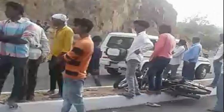 ત્રિપલ સવાર બાઇકનો અકસ્માત ૩ ના મોત…