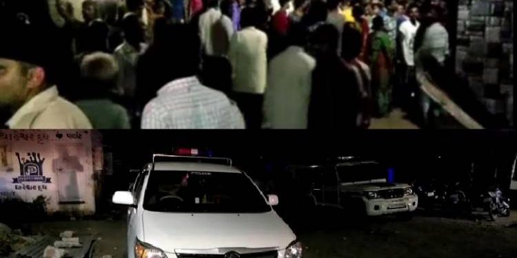 જામનગર:બે જુથ વચ્ચે અથડામણ,પથ્થરમારો,સામ-સામી ફરિયાદ..