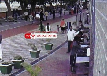 તળાવનીપાળે થી અઢી વર્ષની બાળકીનું અપહરણ જુઓ CCTV..