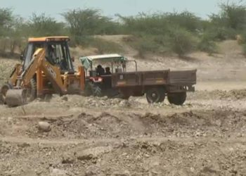 જોડિયાના ડોબર વિસ્તારમાં બેફામ રેતીચોરી