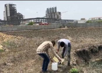 કુરંગા ની RSPL કંપનીમાં નમુના લેવા પહોચ્યું પ્રદુષણ બોર્ડ..