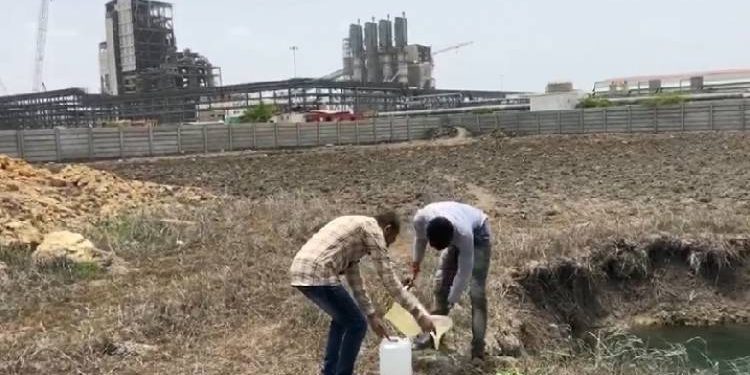 કુરંગા ની RSPL કંપનીમાં નમુના લેવા પહોચ્યું પ્રદુષણ બોર્ડ..