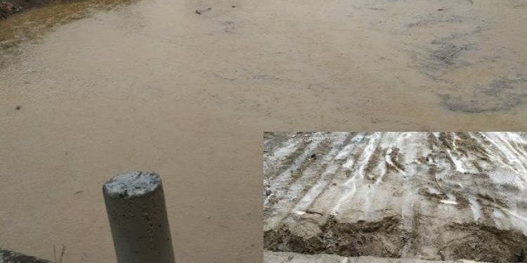 થોડા ઘણા વરસાદે હાલારમા સરકારી કામોની પોલ ખોલી નાંખી