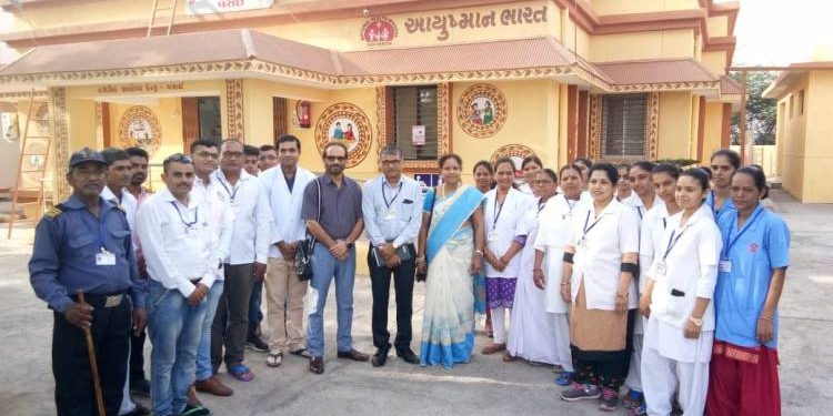 પ્રાથમીક આરોગ્ય કેન્દ્ર વસઇ ને ભારત સરકાર દ્વારા શ્રેષ્ઠએવોર્ડ