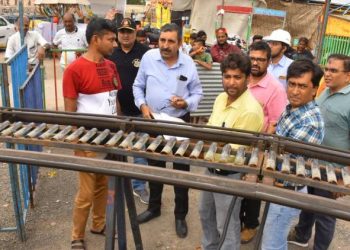 રાઈડ્સ ચેકિંગ માટેની નવ સભ્યોની ટીમ પહોચી મેળામાં…