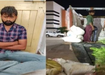 પશુ આહારની આડમા ઘુસાડવામાં આવી રહેલ લાખોનો દારૂનો જથ્થો ઝડપાયો