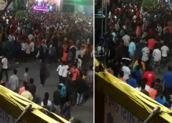 સોનાની ચેન તૂટી જતા ગરબાની રમઝટ વચ્ચે બે જૂથ વચ્ચે ‘ધીંગાણું’