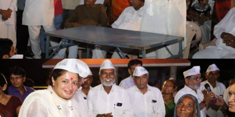 જોડીયા-બાદનપર-ભાદરામા ગાંધી સંકલ્પ યાત્રા..