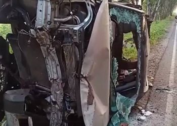 અચાનક જ કારે એક પછી એક ત્રણ પલટી મારી, અને…