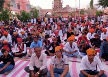 ધ્રોલ તાલુકા ક્ષત્રિયસમાજ  દ્વારા પરંપરાગત  શસ્ત્ર પુજન કરવામાં આવ્યું…