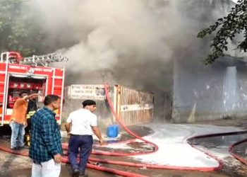 કેમિકલ ફેક્ટરીમાં લાગી ભયાનક આગ, મેજર કોલ જાહેર