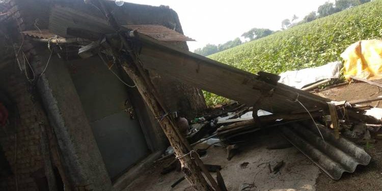 મેડી ગામમાં કમોસમી વરસાદે રીતસર પથારી ફેરવી