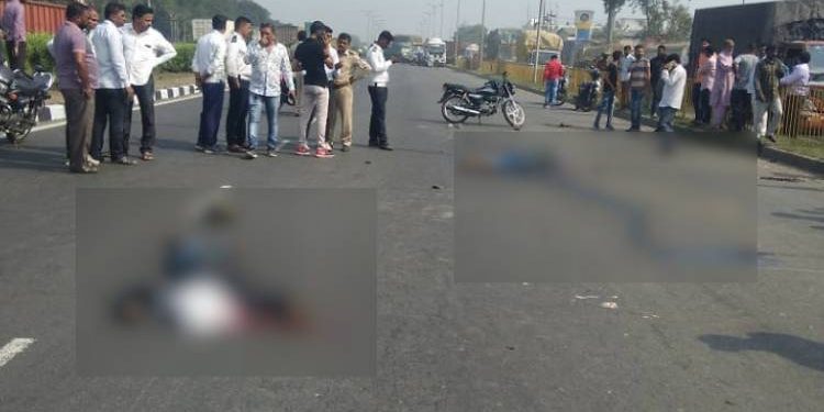 નેશનલ હાઇવે પર સર્જાયો અકસ્માત, બે યુવકોનાં મોત