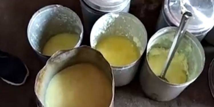 ડાલ્ડા ઘી, દૂધની મલાઈ અને કેમિકલનું મિશ્રણ કરીને બનાવવામા આવતું હતું ઘી