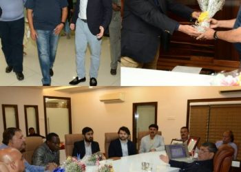 ગુજરાતી મૂળના ઝીમ્બાબ્વેના વેપાર ઉદ્યોગ પ્રધાન જામનગરમાં શ્રીજી ગ્રુપ ઓફ કંપનીઝની મુલાકાતે