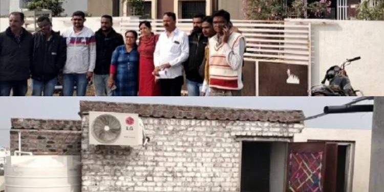 જામનગરની આ ખાનગીશાળામાં વિદ્યાર્થીઓ બેસે છે ગેરકાયદેસર બનેલા પતરાવાળા રૂમમાં…