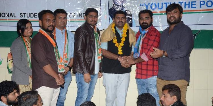 યુવક કોંગ્રેસ અને NSUI જામનગરની કારોબારીની બેઠક યોજાઇ